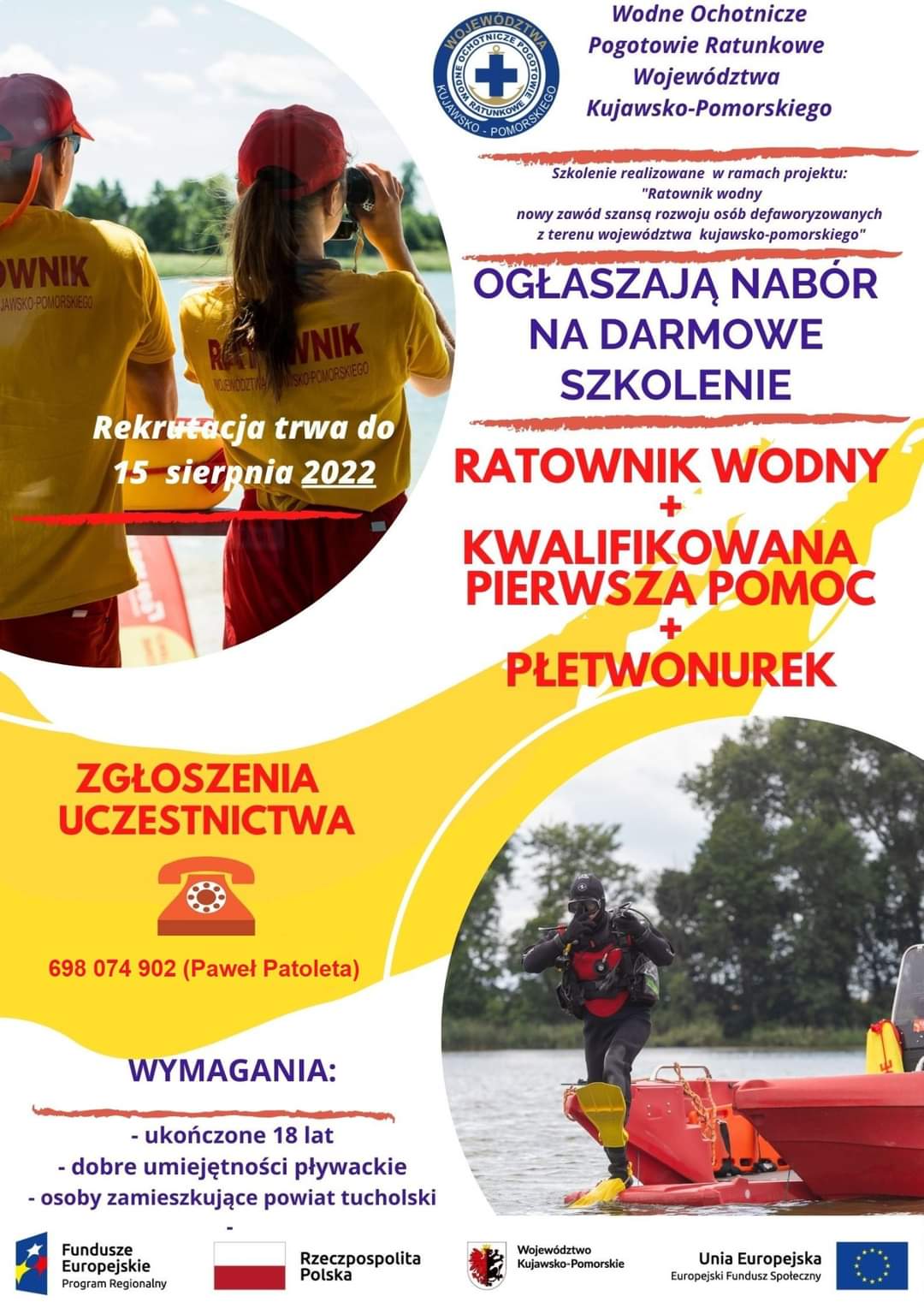 Plakat informacyjny. Jego treść jest zamieszczona w artykule