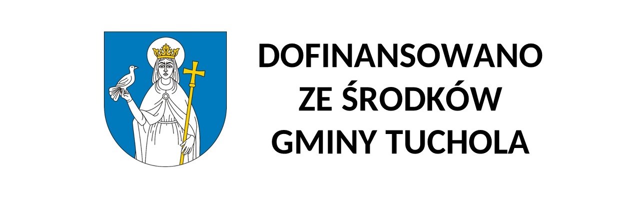 Baner o treści: Dofinansowano ze środków gminy Tuchola