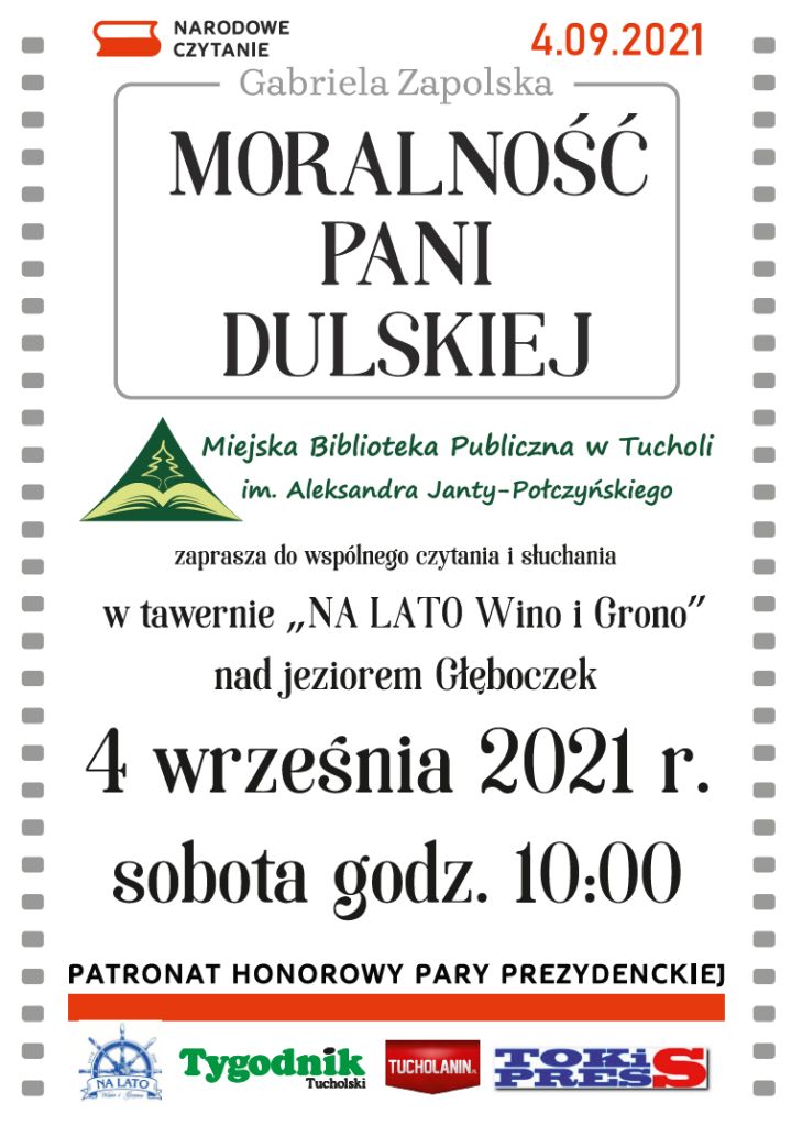 Plakat informacyjny. Jego treść jest zawarta w artykule