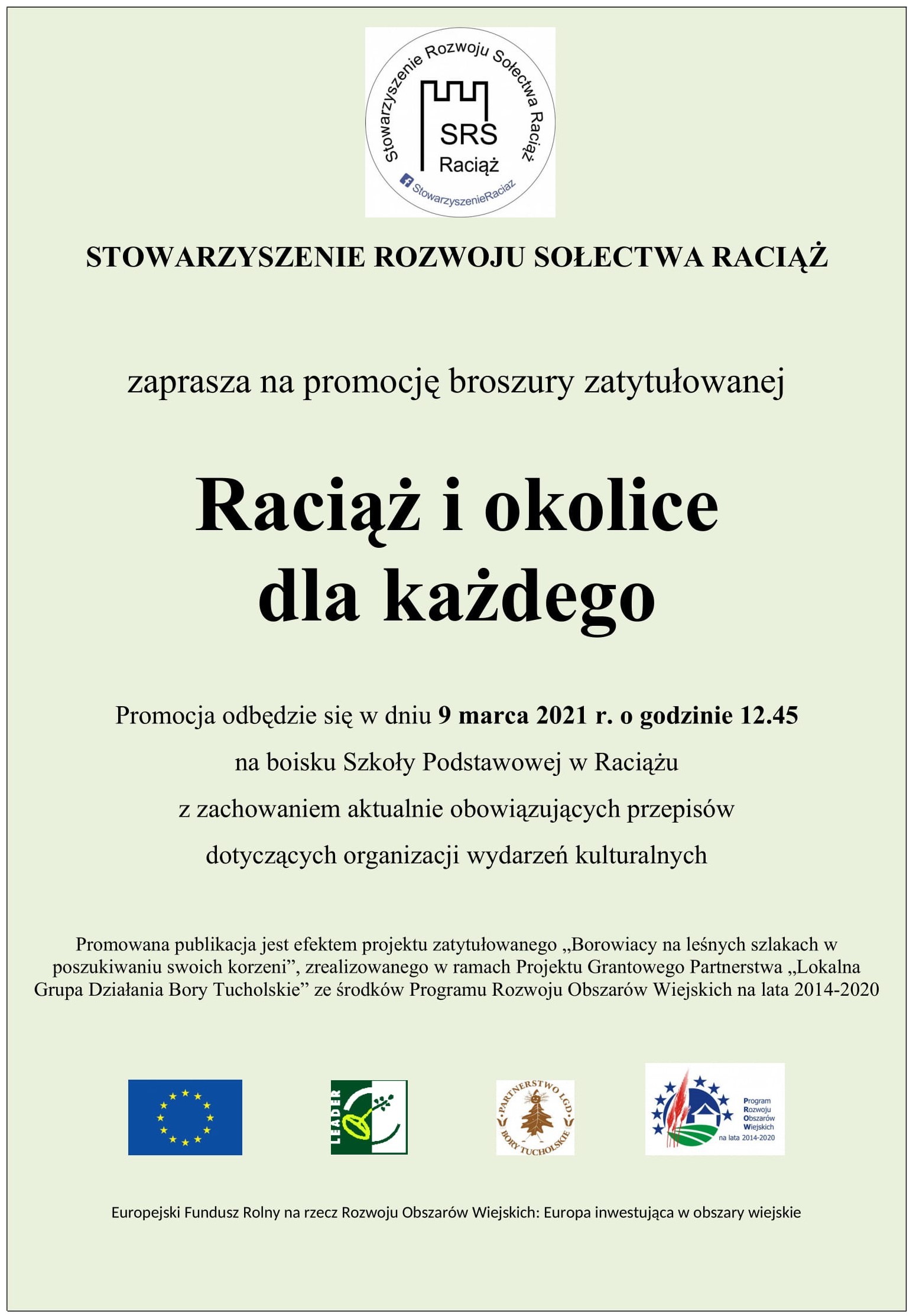 Plakat informacyjny. Jego treść znajduje się powyżej