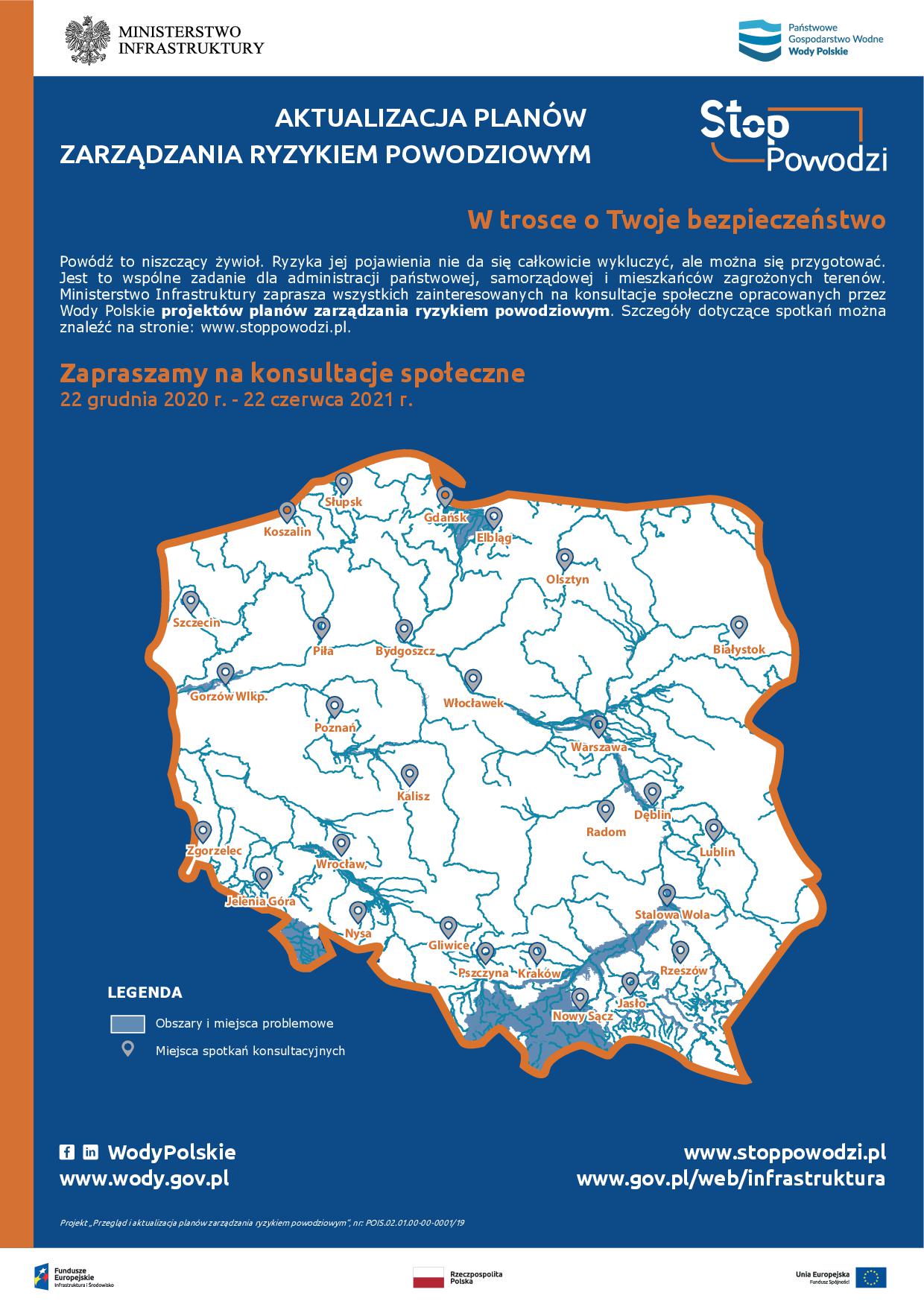 Plakat informacyjny. Jego treść znajduje się poniżej