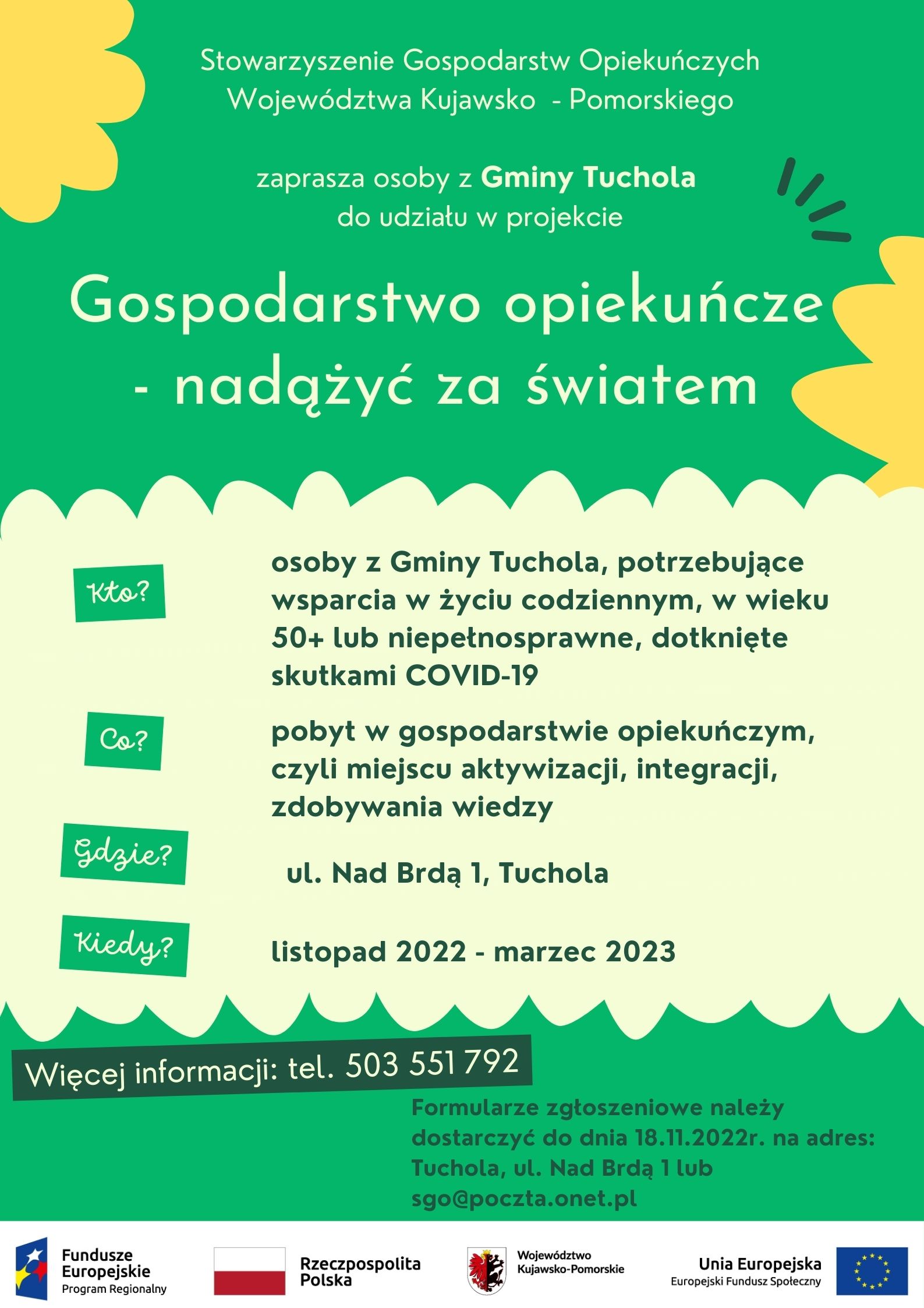 Plakat informacyjny. Jego treść jest zawarta w artykule