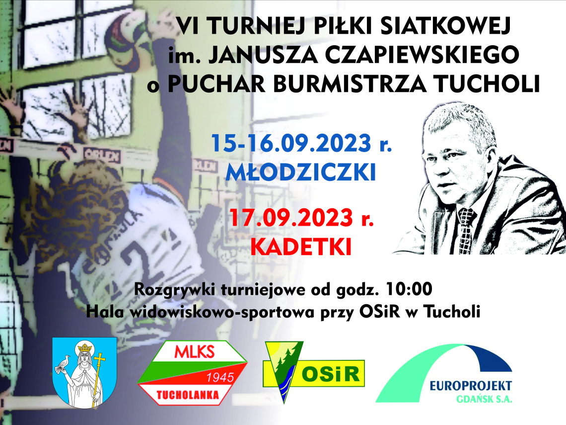 Plakat turnieju. Jego treść jest zawarta w artykule