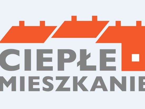 grafika przedstawia logo programu ciepłe mieszkanie