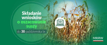 Infografika: składanie wniosków o oszacowanie suszy