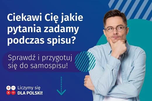 Infografika przedstawiająca zamyślonego mężycznę. Treść plakatu jest zawarta w artykule