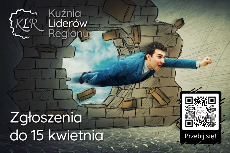 Plakat projektu z informacją o terminie zgłoszeń. Treść znajduje się w artykule