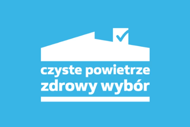 Grafika ptrzedstawia dom i napis "Czyste powietrze - zdrowy wybór", fot. gov.pl