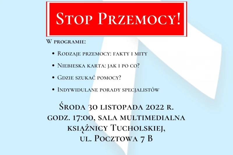 Plakat informacyjny. Jego treść jest zawarta w artykule