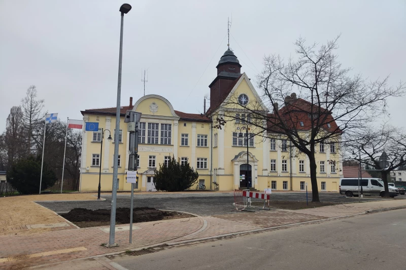 Parking w trakcie przebudowy