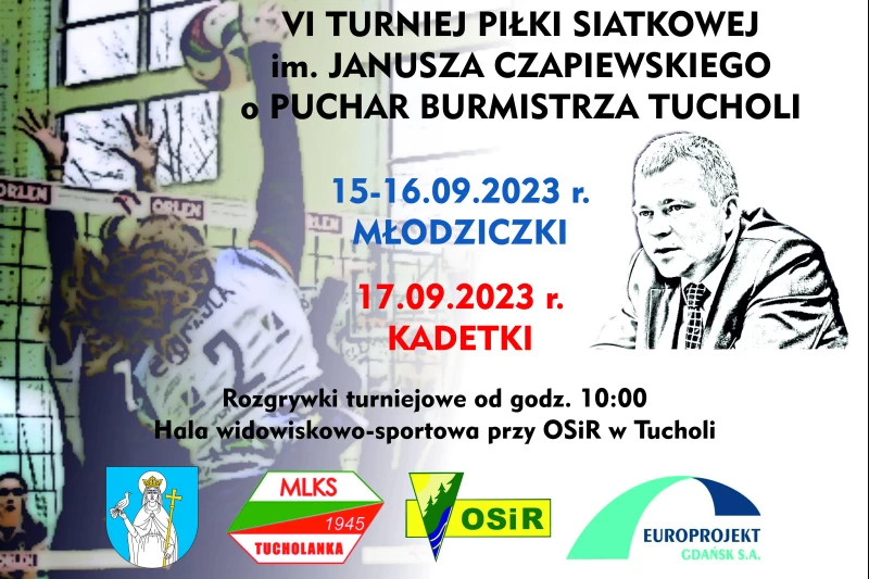 Plakat turnieju. Jego treść jest zawarta w artykule